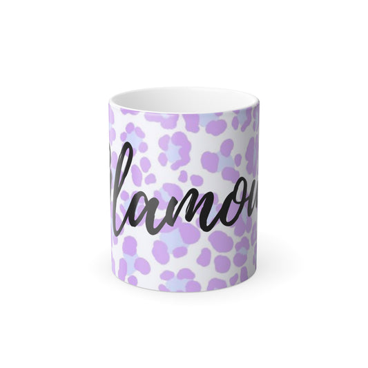 Glamorous Color Morphing Mug - 11oz - Stylish Gift for Trendsetters